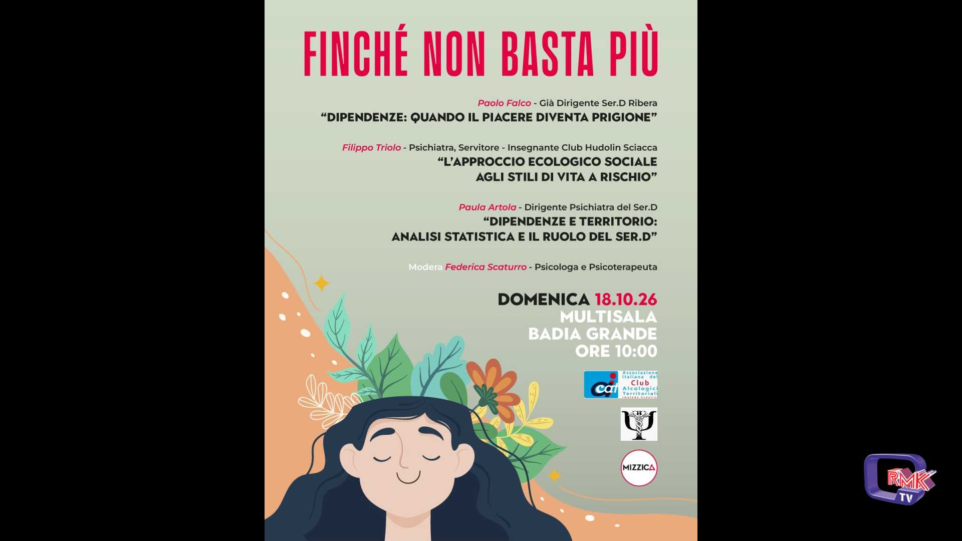 Salute mentale. Domenica incontro pubblico promosso da Mizzica