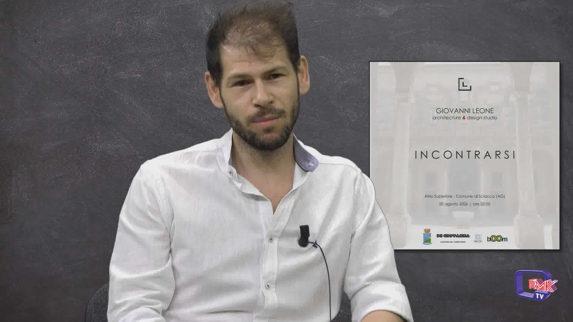 Architettura. INCONTRARSI, i progetti di Giovanni Leone giovedì al Comune di Sciacca